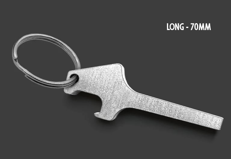 Church Key Bottle Opener Keyring | Auto Wares